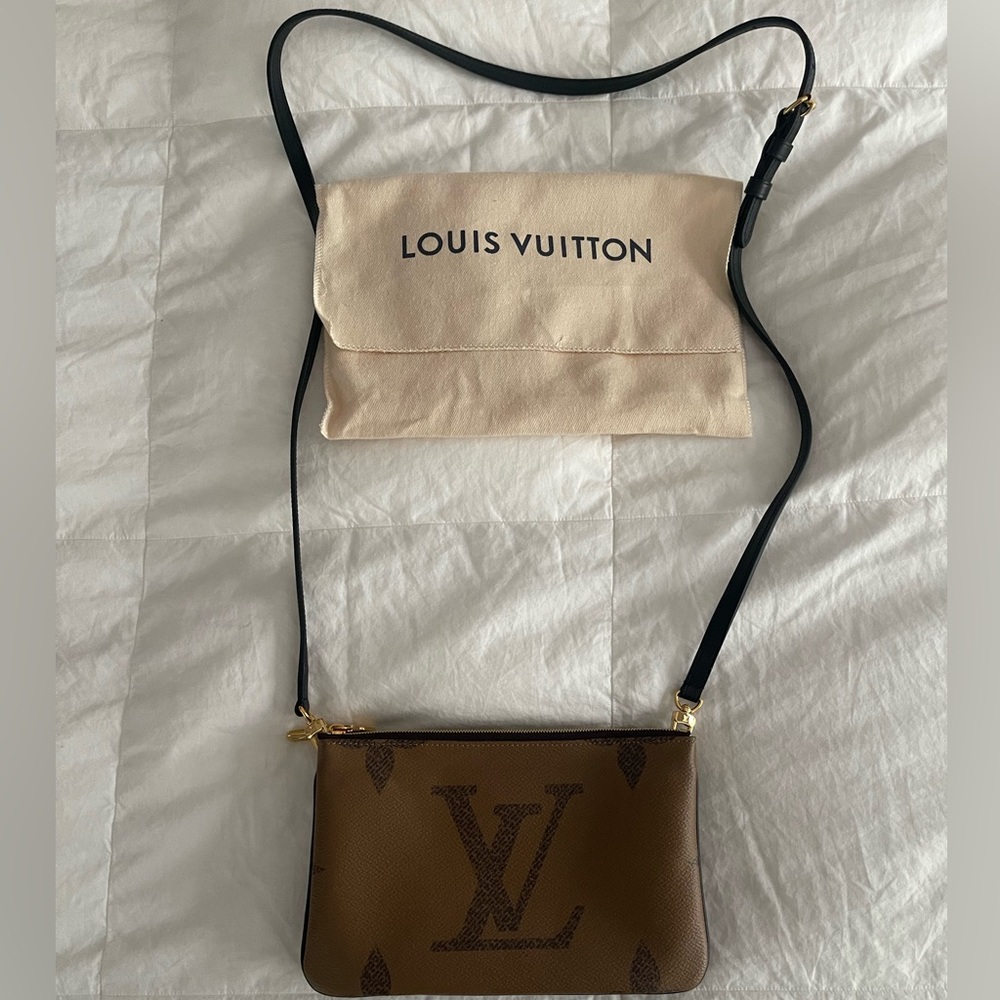 LV Double Zip Pochette